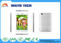 Blanco WI6 5 androide quad-core de los smartphones MT6582 WCDMA 3g de la pantalla de la pulgada