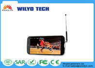 WTV502 smartphones de la pantalla de 5 pulgadas, 5 antena externa androide de los smartphones Dvb-T2 Digitaces TV de la exhibición
