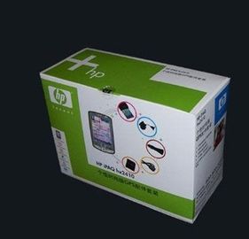 Caja acanalada colorida del papel de teléfono móvil de 7 * 6 * 2,5 pulgadas con el logotipo modificado para requisitos particulares